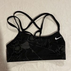 Nike XS Sports Bra black Athletic